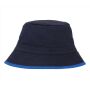 REVERSIBLE BUCKET HAT, NAVY / ROYAL, M/L, NEUTRAL
