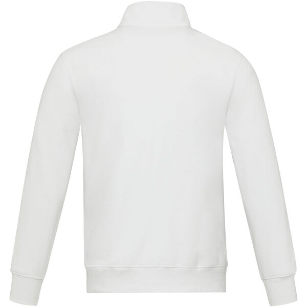 Galena unisex Aware™ recycled full zip sweater - White - XS