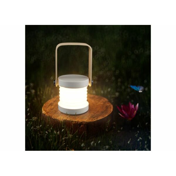 Coollux multifunctionele LED-lamp met bamboe handvat