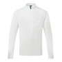 Coolchecker Essential kokspolo met lange mouwen White 3XL