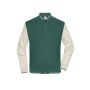 College-Jacket UNISEX smoky-green/sandstone XXL