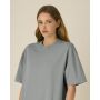 Asher - Boxy uniseks T-shirt van stevige stof - M