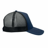 BLIST - 5 panelen trucker cap - Marineblauw