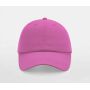 LOW PROFILE 6 PANEL DAD CAP, TRUE PINK, One size, BEECHFIELD