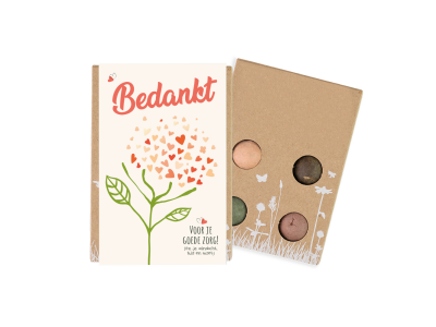 Giftbox mini Xmas - 4 stuks