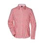 Ladies' Traditional Shirt red/white XS