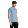 SPRING II - SPRING II HEREN Polo 210g - L - Sky Blue Pique