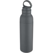 Illuminate 650 ml RCS gerecyclede roestvrijstalen dubbelwandige geïsoleerde waterfles - Schemergrijs Illuminate 650 ml RCS gerecyclede roestvrijstalen dubbelwandige geïsoleerde waterfles - Schemergrijs
