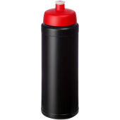 Baseline® Plus 750 ml drinkfles met sportdeksel - Zwart/Rood