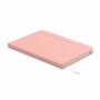 ARCOLOOP - A5 gerecycled PU notitieboek - Babyrose