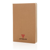 A5 hardcover notitieboek, bruin