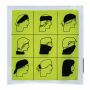 Elastische bandana TRENDY lichtgroen