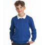 Kids V Neck Sweatshirt, Royal Blue, 9-10, AWDis Academy