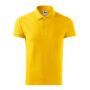 Polo Shirt men's Cotton Heavy yellow S