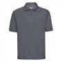 RUS Men Classic Polycotton Polo, Convoy Grey, XS