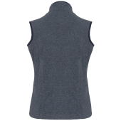 Bodywarmer van microfleece dames French Navy Heather XS Bodywarmer van microfleece dames French Navy Heather XS