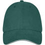 Darton 6 panel sandwich cap - Bosgroen