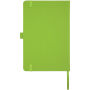 Honua A5 notitieboek van gerecycled papier met gerecyclede PET cover - Limegroen Honua A5 notitieboek van gerecycled papier met gerecyclede PET cover - Limegroen