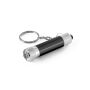 LERGAN. Aluminium sleutelhanger met 3 LED-lampjes
