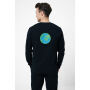 IQONIQ Zion gerecycled katoen sweater, zwart (S)