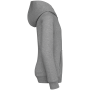 Ecologische kindersweater met capuchon Moon Grey Heather 4/6 jaar