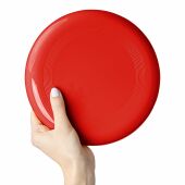 Gerecyclede frisbee Drift rood