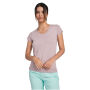 Victoria damesshirt met V-hals en korte mouwen - Tropical Green - 3XL