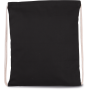 Rugzak met dikke koordjes Black One Size