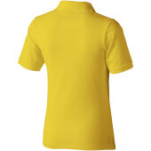 Calgary damespolo met korte mouwen - Geel - 2XL
