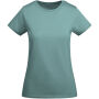 Breda biologisch katoenen dames T-shirt met korte mouwen - Dusty Blue - 3XL