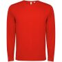 Estoril unisex T-shirt met lange mouwen - Rood - 3XL