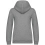 Ecologisch kindersweatvest met capuchon Moon Grey Heather 10/12 jaar