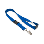 Afneembare polyester Pantone-gematchte zeefdruk keycord