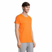SPRINT - SPRINT unisex t-shirt 130g - XS - Neon Oranje