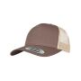 5-Panel Retro Trucker 2-Tone Cap brown/khaki one size