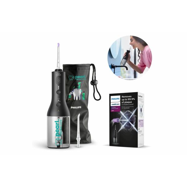 Philips Sonicare Draadloze Power Flosser 3000 - Zwart Philips Sonicare Draadloze Power Flosser 3000 - Zwart