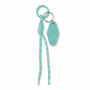 KEYBRAID - Sleutelhanger gevlochten touw - Mintgroen