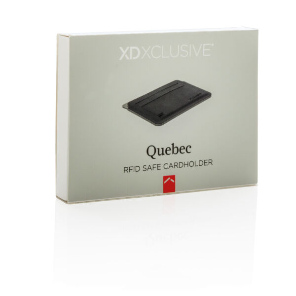 Porte-cartes anti RFID Québec, noir, gris Porte-cartes anti RFID Québec, noir, gris