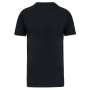T-shirt Day To Day korte mouwen Black / Orange S T-shirt Day To Day korte mouwen Black / Orange S