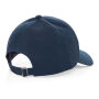 Impact AWARE™ 6 panel 280gr gerecycled katoenen cap, donkerblauw