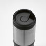 Orange Travel Cup - Zwart
