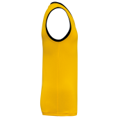 Basketbalshirt voor heren Sporty Yellow / Black S