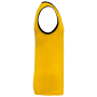 Basketbalshirt voor heren Sporty Yellow / Black S