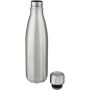 Cove vacuüm geïsoleerde roestvrijstalen fles van 500 ml - Zilver Cove vacuüm geïsoleerde roestvrijstalen fles van 500 ml - Zilver