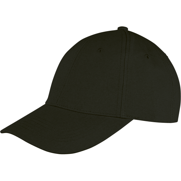 Memphis low-profile pet van geborsteld katoen Black One Size Memphis low-profile pet van geborsteld katoen Black One Size