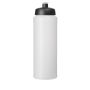 Baseline® Plus 750 ml drinkfles met sportdeksel - Transparant/Zwart