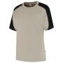 T-shirt Bicolor Redefined Dames 106109 Sand-Black XS T-shirt Bicolor Redefined Dames 106109 Sand-Black XS