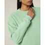 Radder 2.0 - Het unisex oversized crewneck sweatshirt - Misty Jade (XXS)