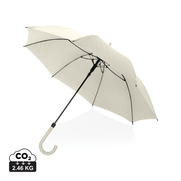 Parapluie 23'' à ouverture auto en rPET AWARE™ KENTO URBAN, beige Parapluie 23'' à ouverture auto en rPET AWARE™ KENTO URBAN, beige