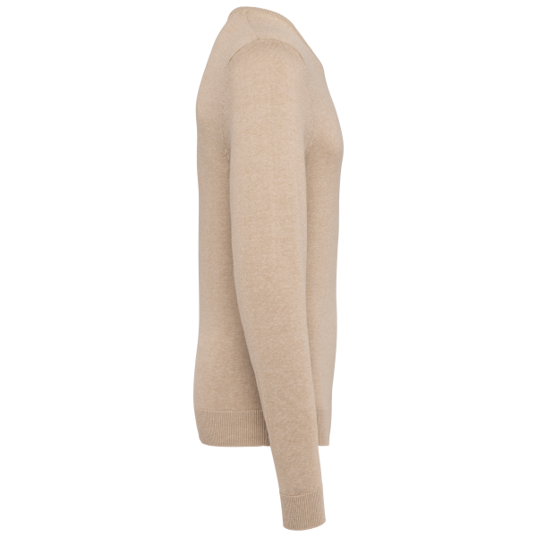Pull col V homme Beige heather 3XL Pull col V homme Beige heather 3XL